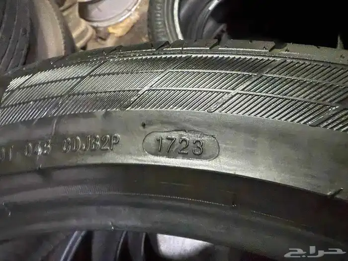 4طقم كفرات مستخدم نضيف تايلندي مقاس الكفرات 245 45 20 2