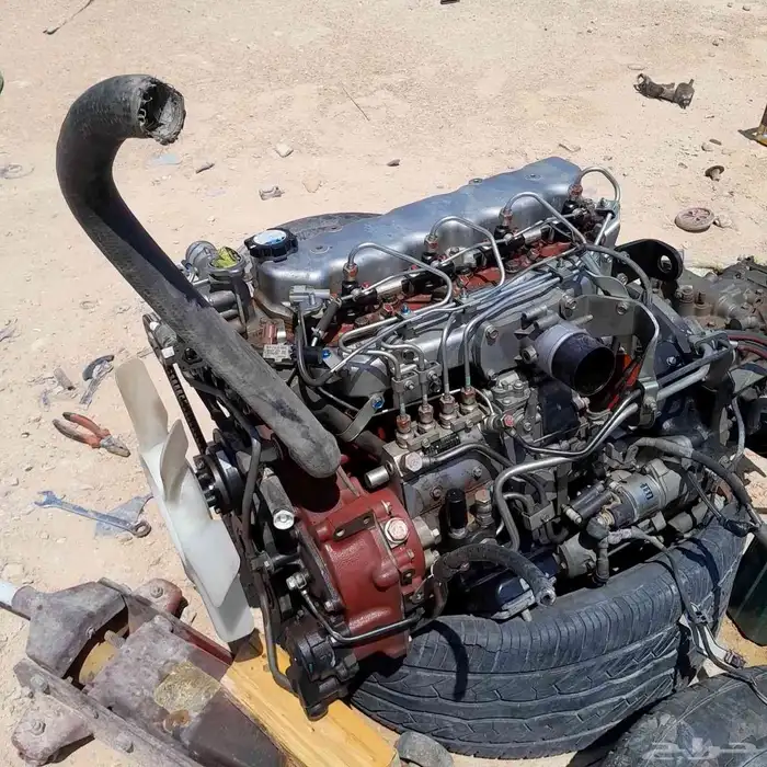 مكينه دنه ديزل نضيفه تركب على دينه الهينو وتويوتا شغال شرط 1