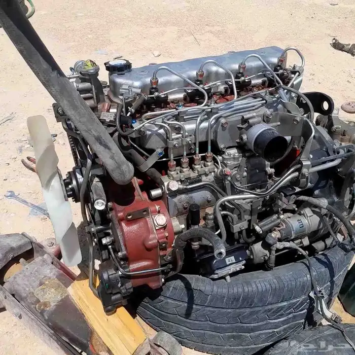 مكينه دنه ديزل نضيفه تركب على دينه الهينو وتويوتا شغال شرط 2