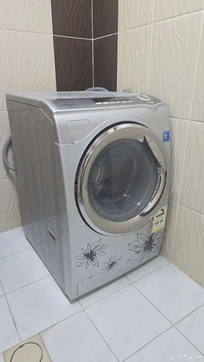 غساله شبه جديده. سعة 12 كيلو. ماركة Drum up 0