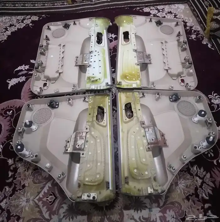 طقم طوابق أبواب لون بيج اصلي وكاله يوكن وتاهو 2007 إلى 2014 6