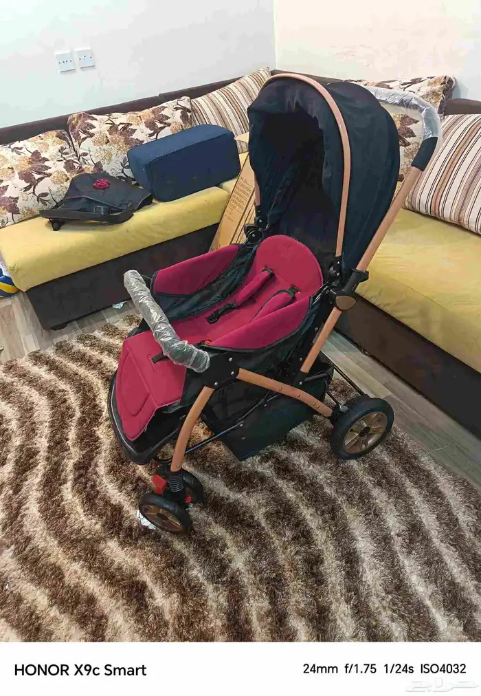 عربة اطفال جديدة من hibobi 3