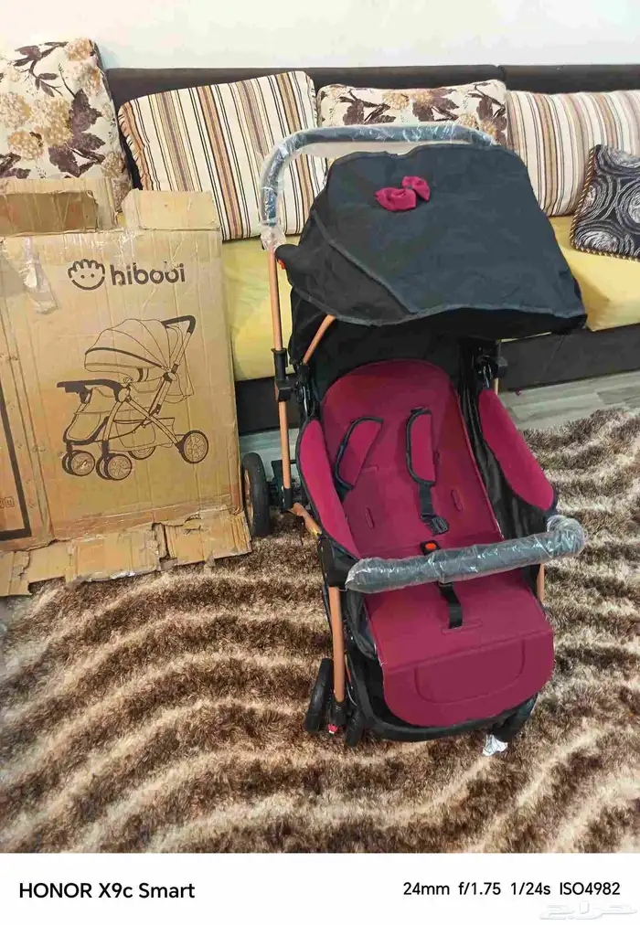 عربة اطفال جديدة من hibobi 9
