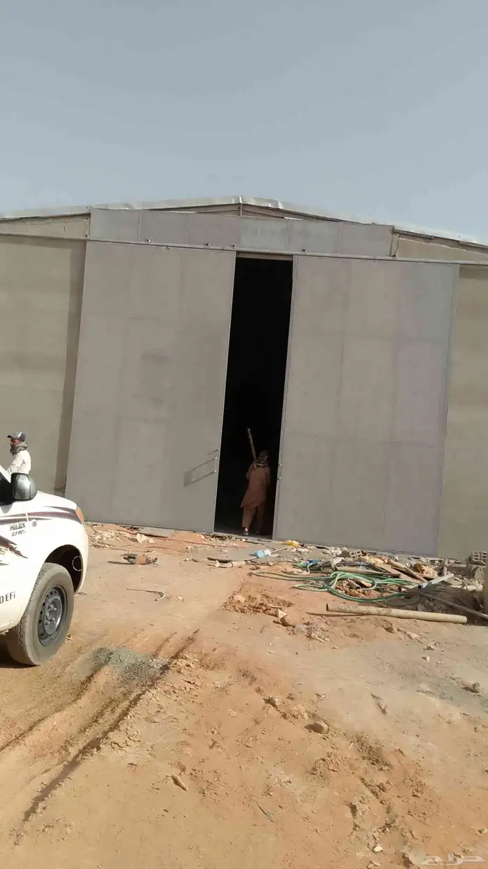 مظلات هناجر مستودعات بانل 6