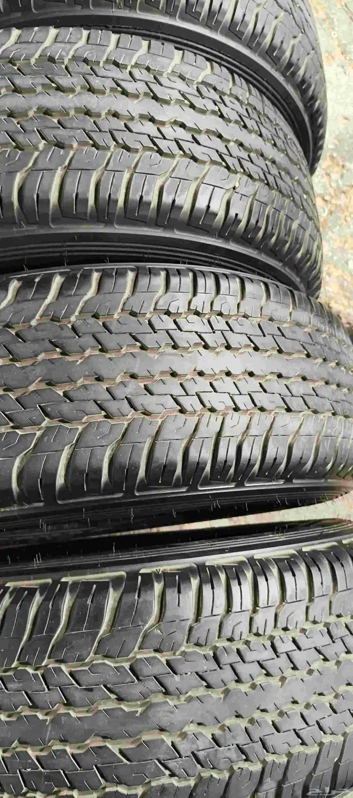 كفرات دلواب مقاس 265 65 17 تاريخ نهاية 2023 اسبواع 30 8