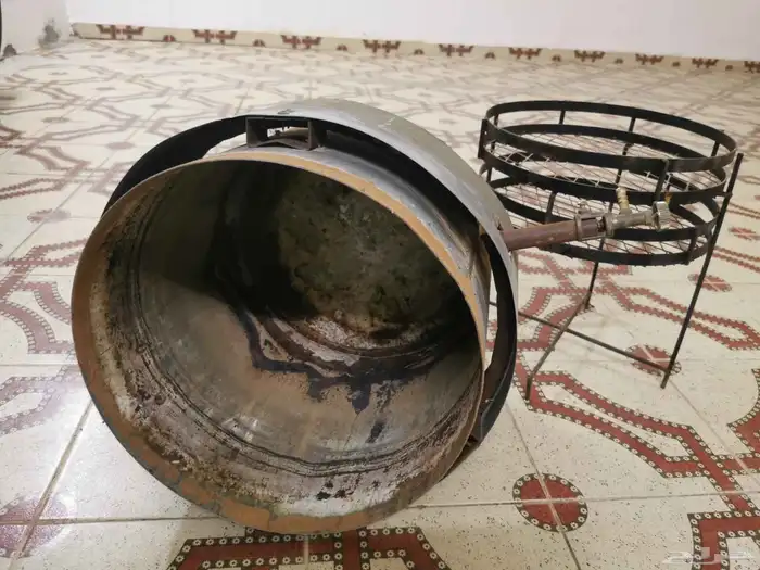 فرن متنقل صغير دائري غاز 6