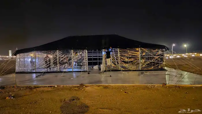 بيوت شعر اغرف خشب 5