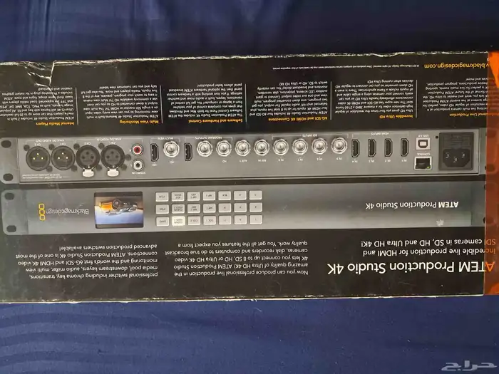 Blackmagic Design ATEM Production Studio 4K  و 1