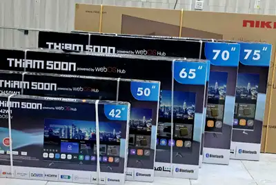 متوفر جميع الاجهزة الكهربائية شاشات تلفزيون سمارت4k توصيل مج index