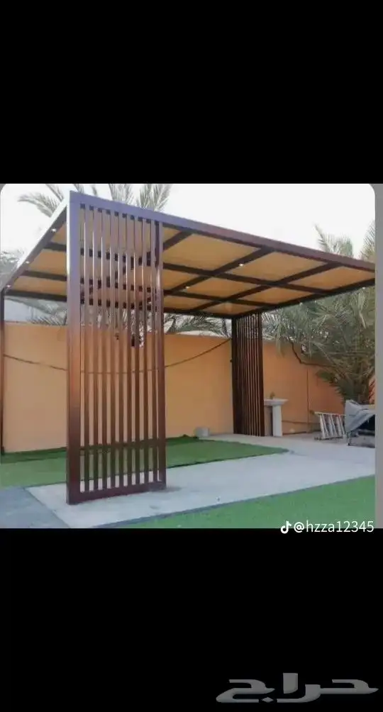 مظلات وسواتر  مظلات متحركة  هناجر مستودعات  هناجر ساندويش با 1