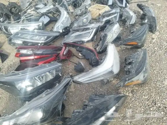 يوجد لدينا جميع انواع قطع غيار السيارات المستخدمه تشليح 7