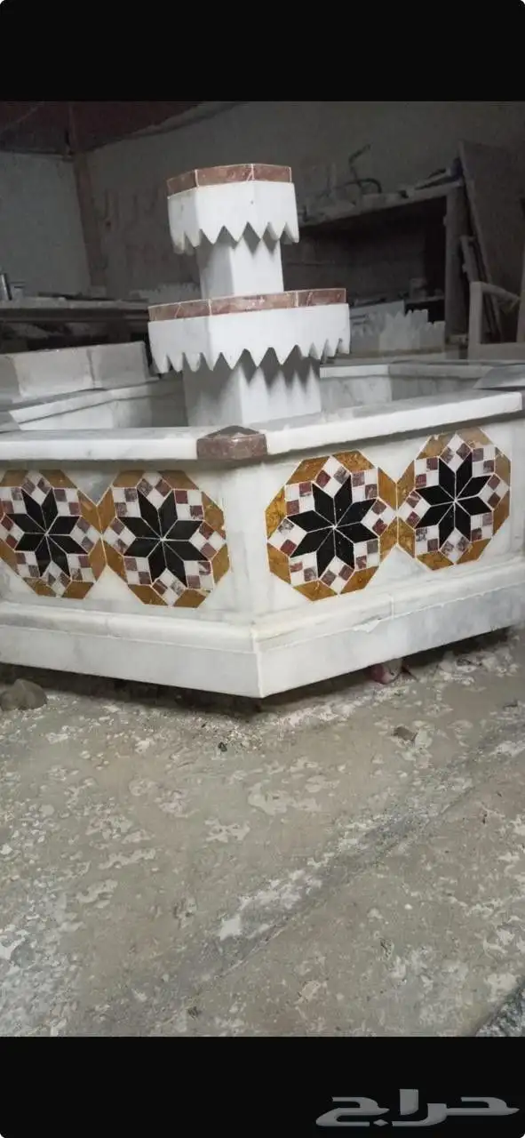 نوافير دمشقية (رخام طبيعي) 2