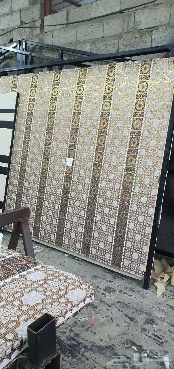 بيت شعر قرميد تلبيس قماش مضلات سيارت قرميد 3