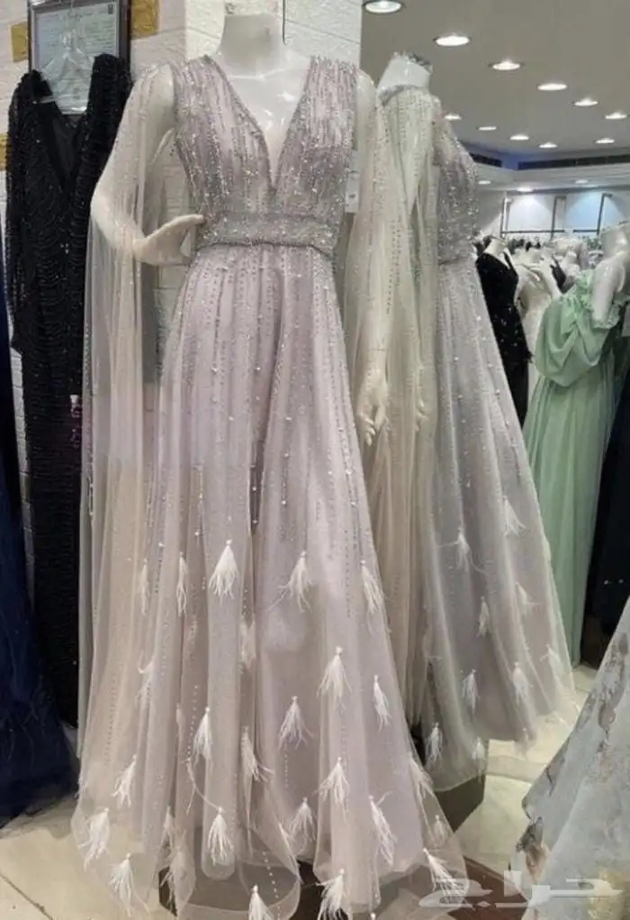 فستان سهره جديد لبس مره وحده 0