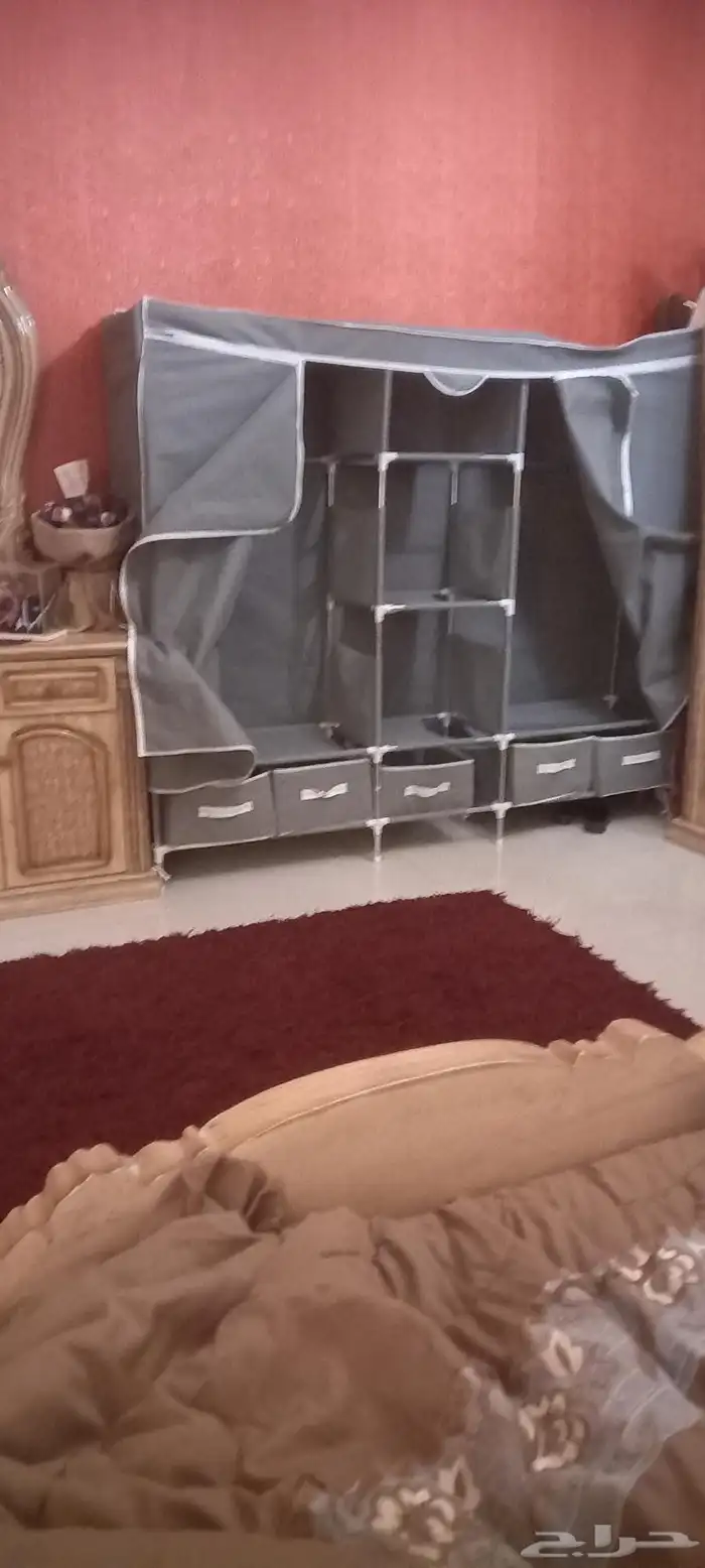 دولاب تخزين مترين عرض وارتفاع مترين مثل اللي بالصوره 4