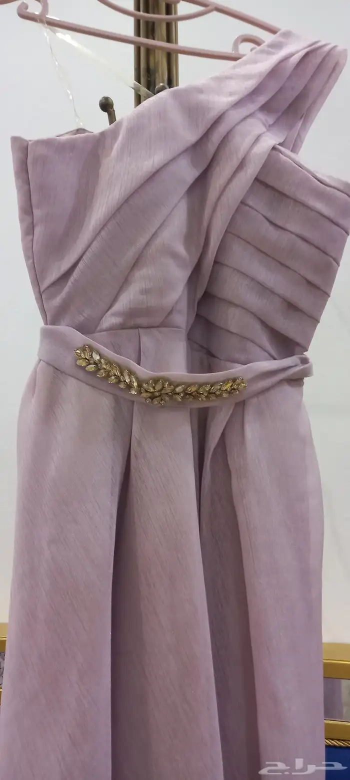 فستان بنات وردي 0