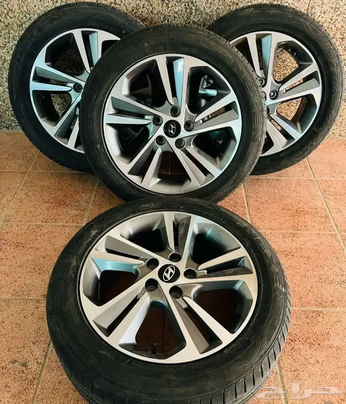 جنوط النترا 2018 الشكل الفل مع كفرات نظيفه 0