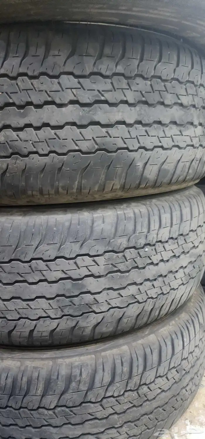 كفرات مقاس18 يركب جيب وايسوزو دنلوب نظيف 0