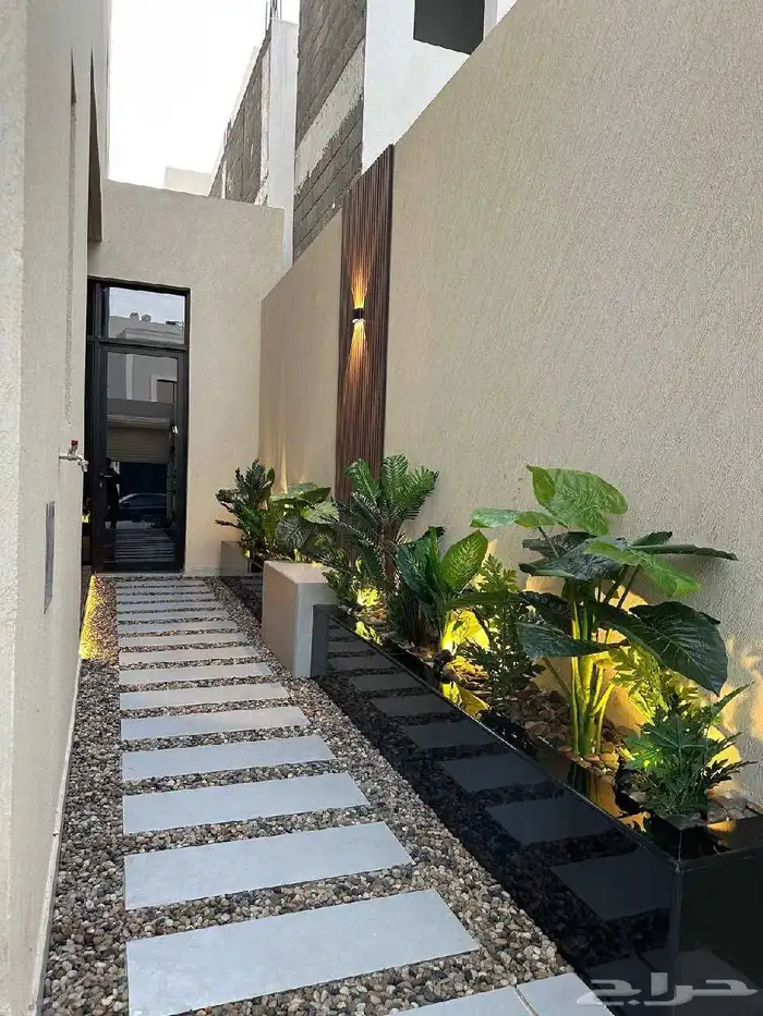 تنسيق حدائق اشجار جلسات احواض زرعيه شلالات مجلس زجاج 6