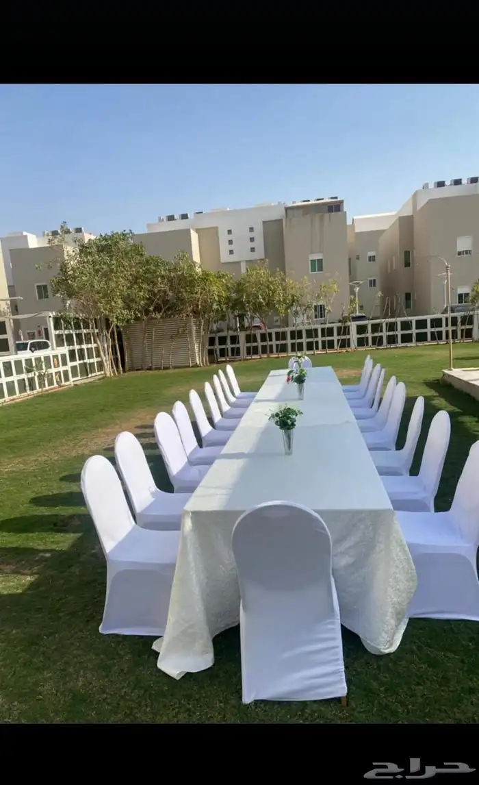 ايجار كراسي وطاولات 2