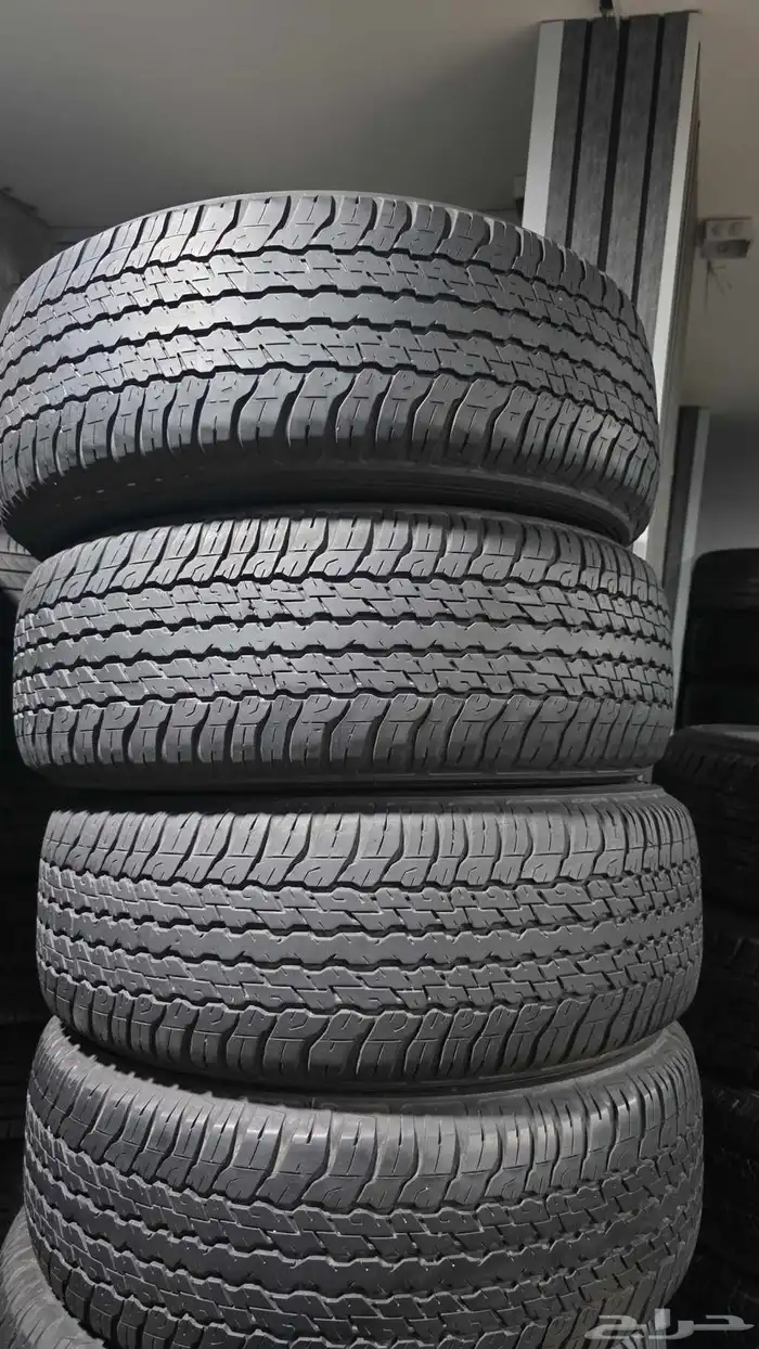 4 كفرات دنلوب مقاس 265 65 17 0