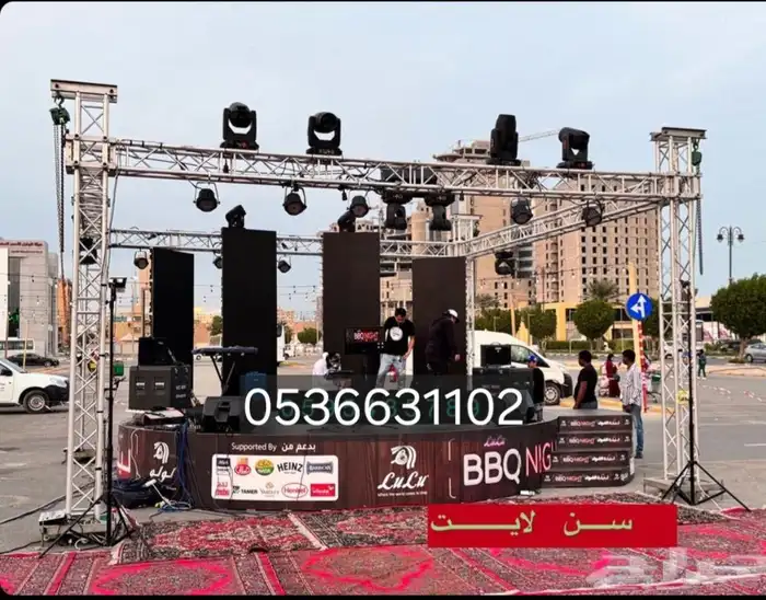 ايجار بالونات كشافات اضائه 4