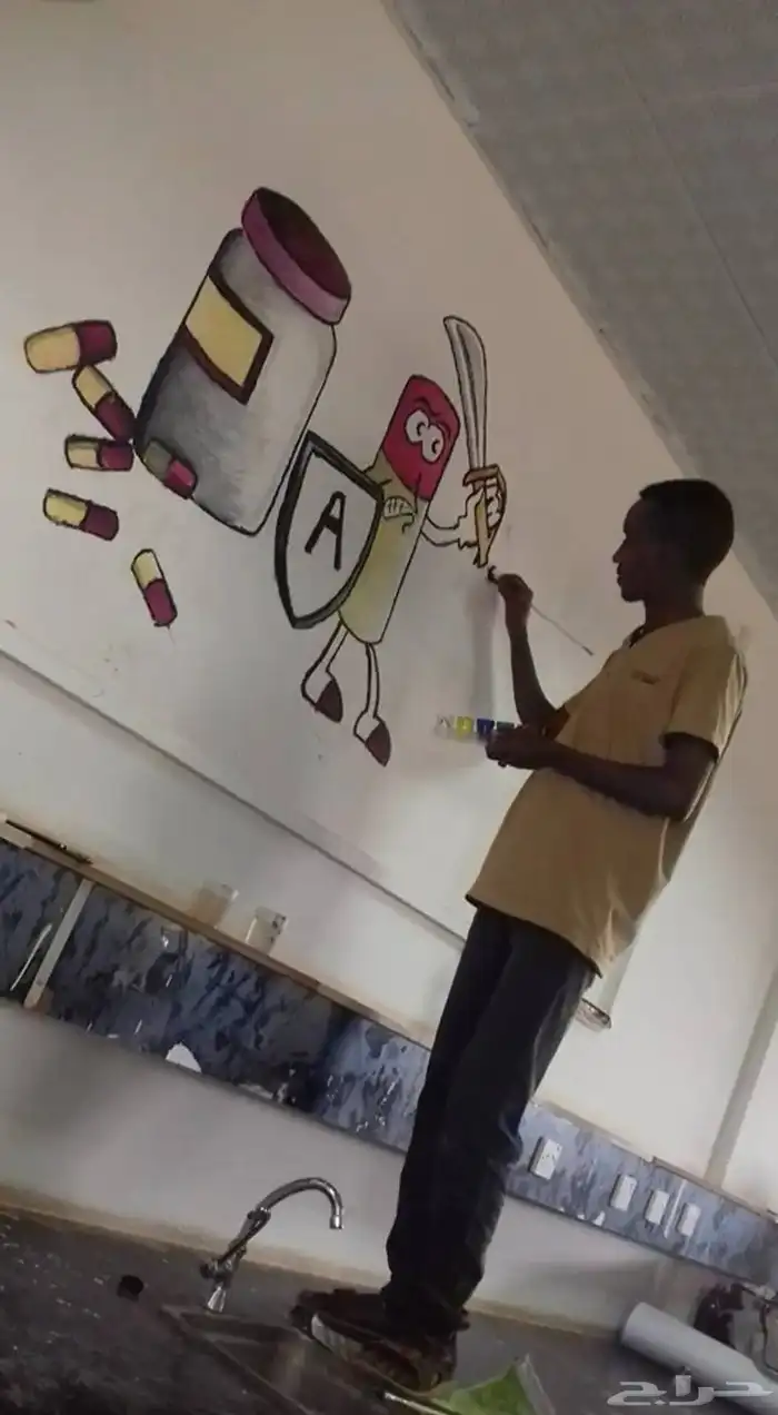 رسام جداريات وخطاط .ورسام طلبات خاصة 15