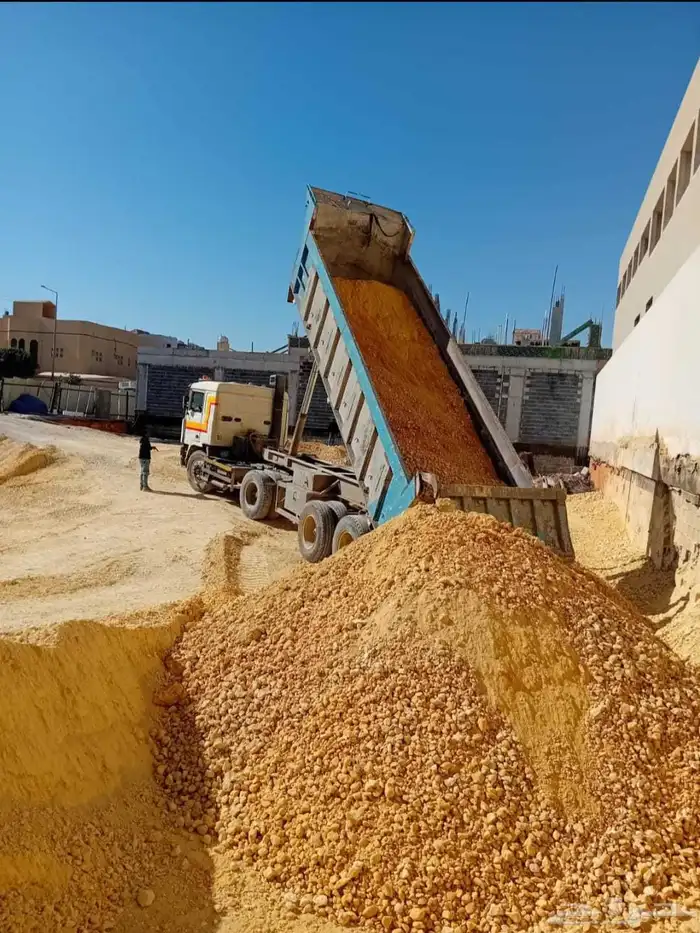 صبيز بحص زيرو رمل دفن ورص ميد وقواعد 0
