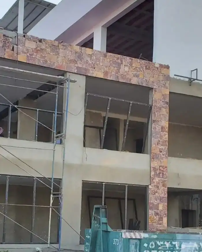 اسلام عليكم مقاول حجر تلبيس وحجر كبير بكلين 5