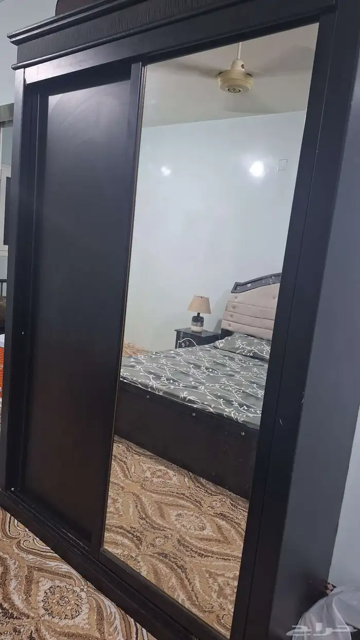 سرير دبل ودولاب وسراير حديد ومطبخ 1