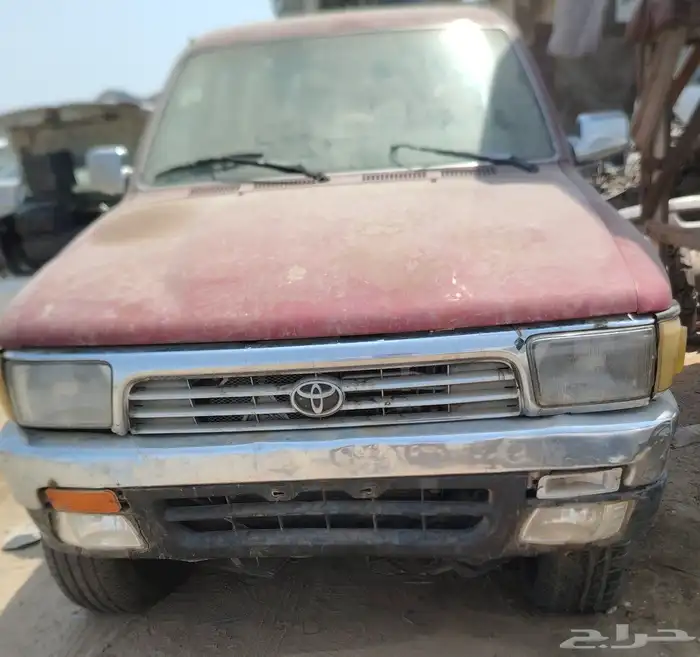 جيب فورنر موديل 96 مكينه قير شرط بنزين للبيع قطع غيار فقط 4