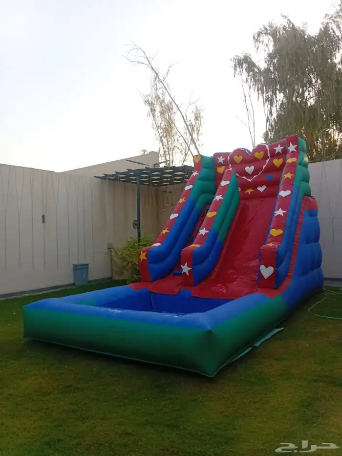 لتاحير نطيطات زحاليق مائيه ملعب صابوني 4