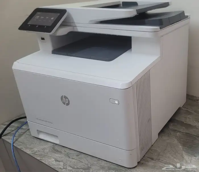 طابعة اتش بي ليزر Hp m477fnw ملونة واي فاي 5