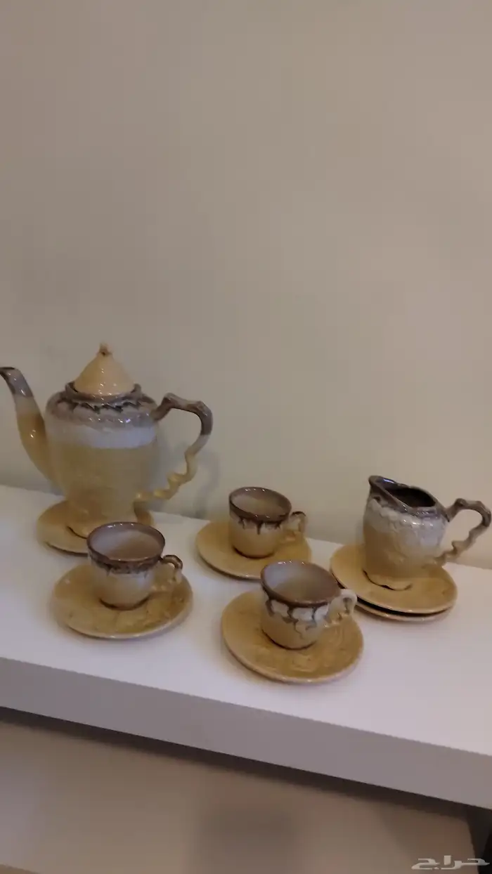 طقم شاهي سراميك فخار 1