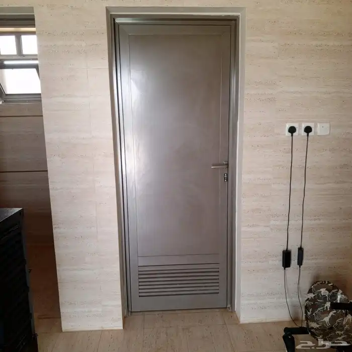 باب المنيوم دبل 6