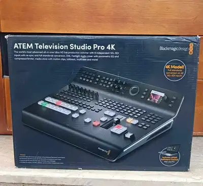بلاك ماجيك ديزاين Atem Television Studio Pro 4K index