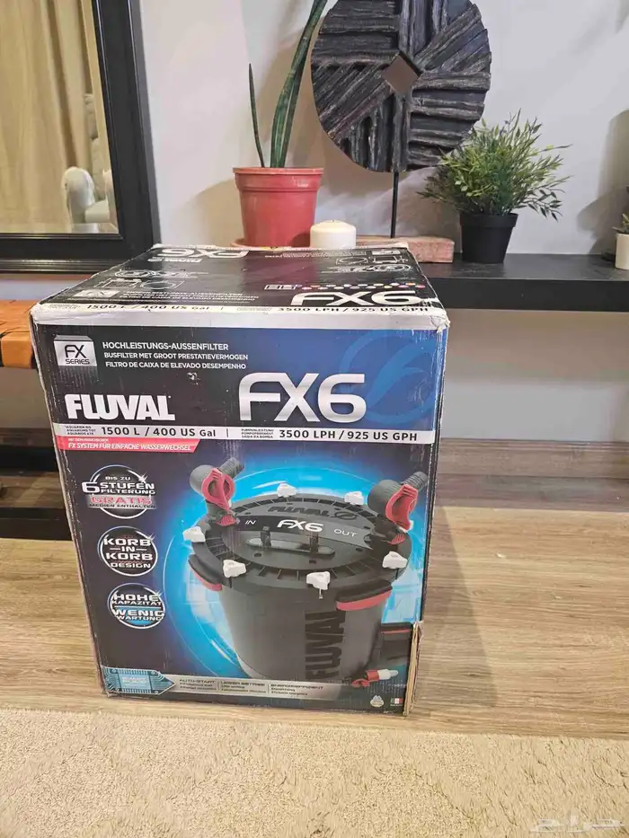 فلتر Fluval FX6 لاحواض الاسماك 0