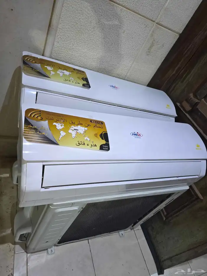 مكيفين فريجو 18 ألف وحدة مستعمل بحالة ممتازة (كالجديد 0