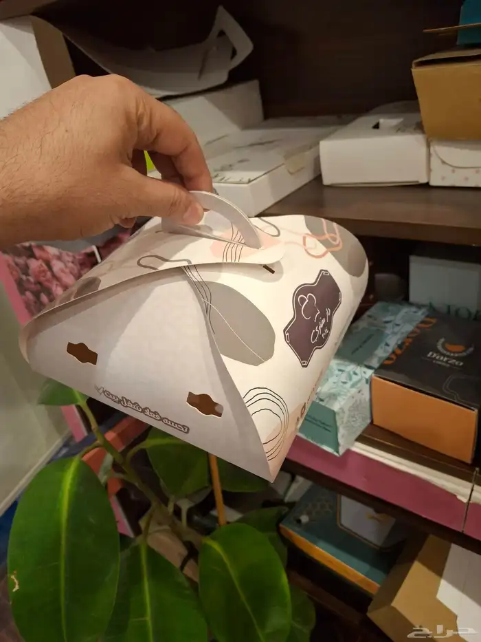 مطبه طباعه بوكسات اكياس استكر 6