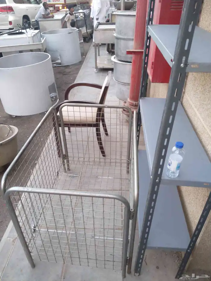 جميع انواع الرفوف بأسعار رخيصة ومناسبة والبلاستيكات والسلال 9