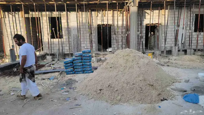 مبسط مواد بناء رمل سمنت بلك 5