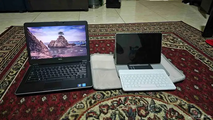 لابتوب ديل هارد 512 رام 8 معه هاردسك إضافي 120جيجا كور i5 2