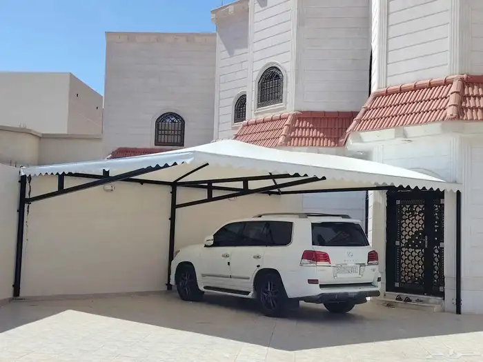 سياج شبك نشتغل جميع أعمال المظلات والشبوك 5