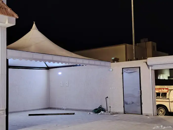 سياج شبك نشتغل جميع أعمال المظلات والشبوك 6