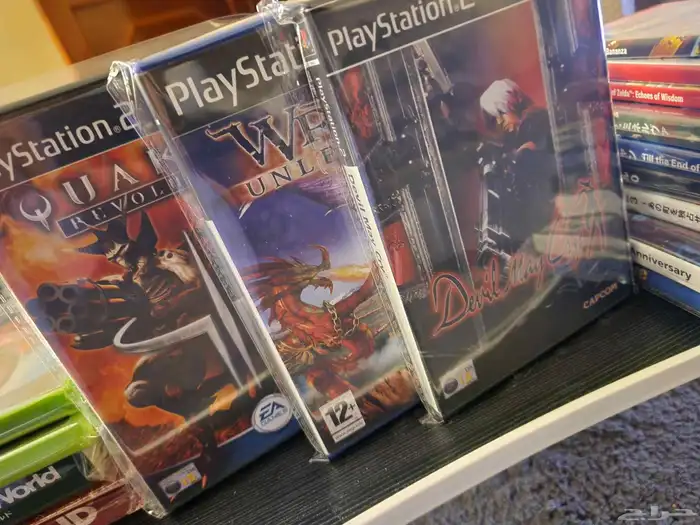 3 ps2 games- 3 العاب بلايستيشن 2 مستعملة مع الكتيبات 0