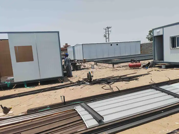 بركسات كرفانات مكاتب غرف تصتيع ورشة امواج الخليج جده 6