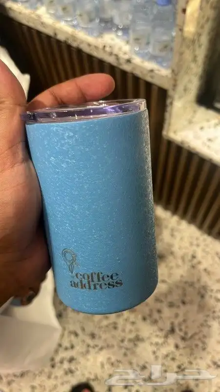 مق عنوان القهوة صغير شفاف 2