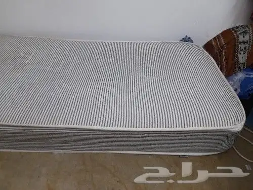 سرير حديد ومرتيه سست سوبر فوم استعمال نظللبيع  تواصل خاص 7