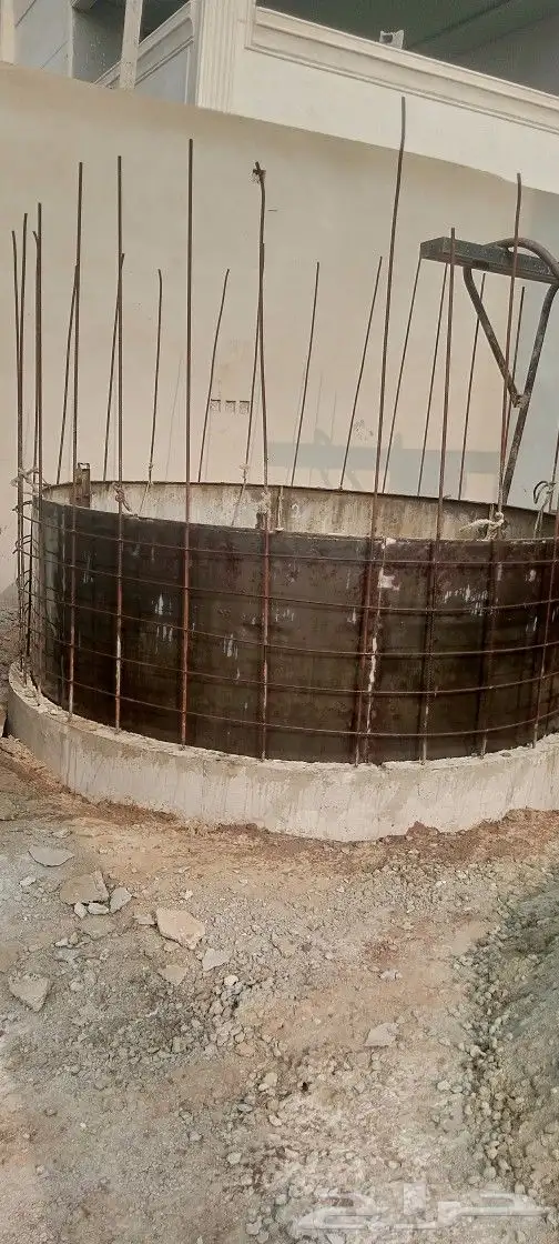 حفار خزان الميا  و بيار  شغل 0