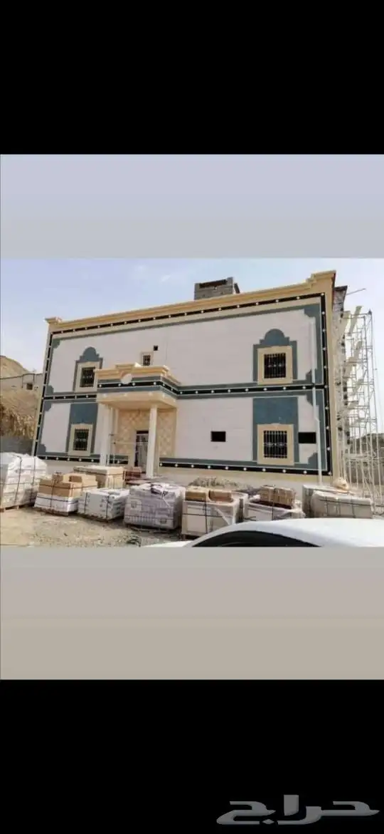 ديكورات خارجيه سمنت ابيض وبطح اريض جميع الا اشكل ولا الون وك 5
